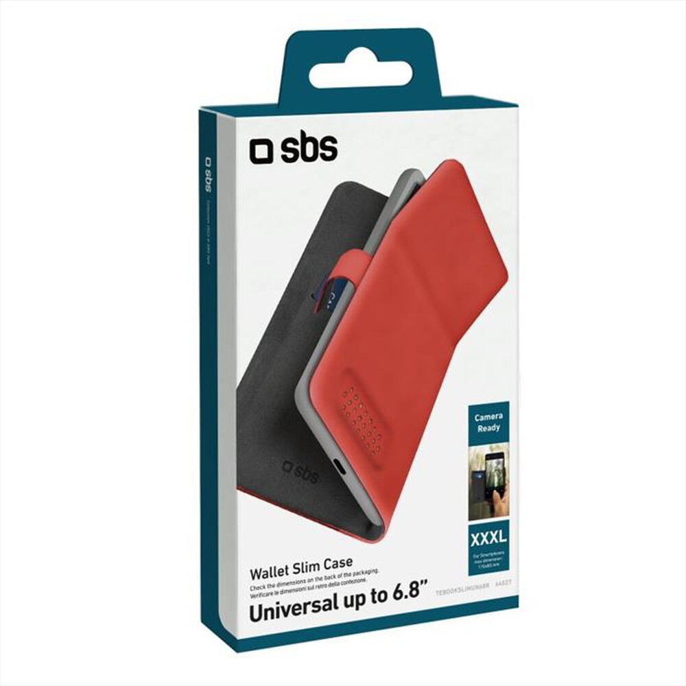 Immagine del prodotto SBS - Custodia TEBOOKSLIMUN68R-Rosso