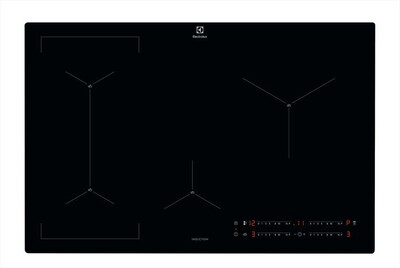 ELECTROLUX - Piano cottura induzione EIS82449C 78 cm-Nero