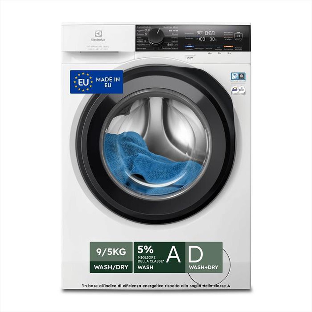 Immagine del prodotto ELECTROLUX - Lavasciuga EW7W495G 9/5 Kg Classe D-Bianco