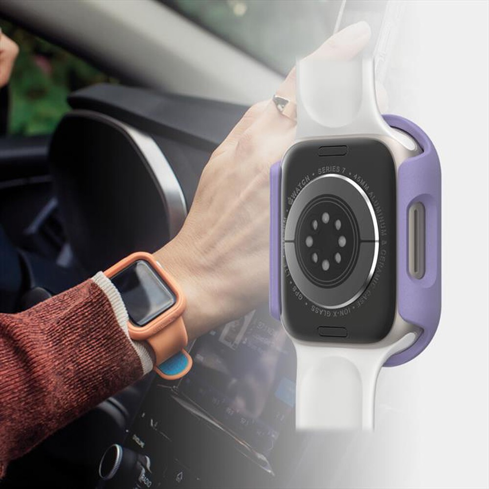 "OTTERBOX - EXO EDGE CUSTODIA PER APPLE WATCH SERIE 9/8/7 41MM-Viola"
