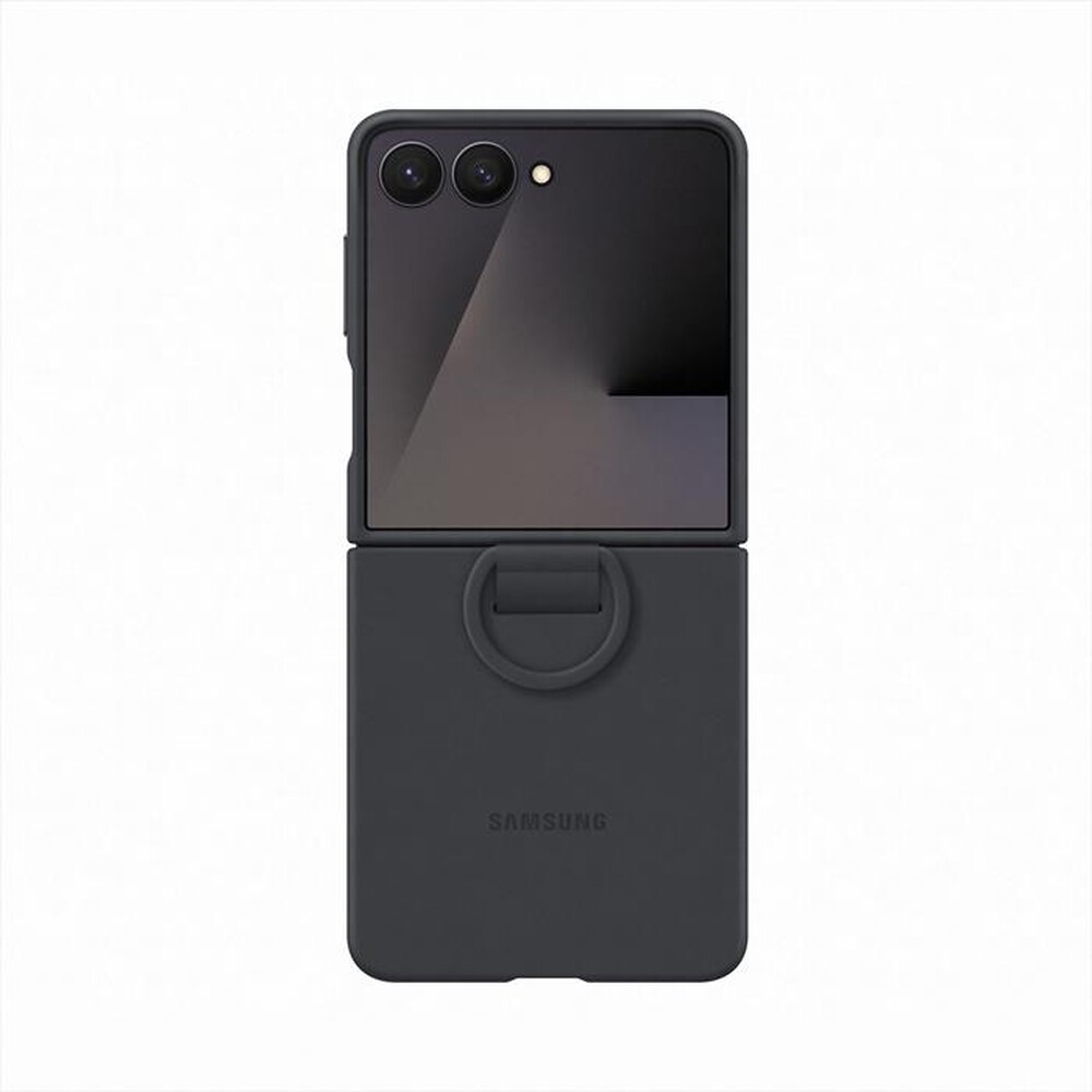Immagine del prodotto SAMSUNG - Custodia RING CASE (SILICONE) per Galaxy Z Flip7-Black