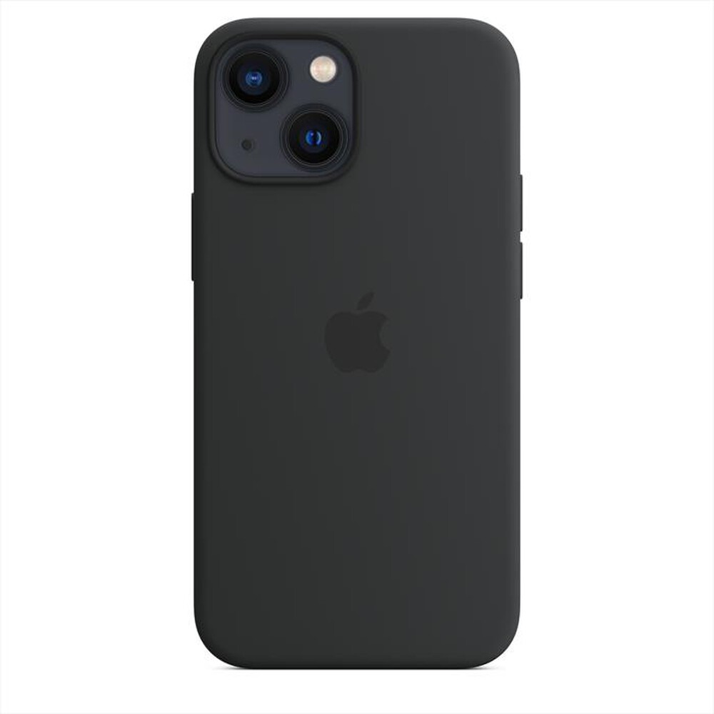 "APPLE - iPhone 13 mini Silicone Case with MagSafe-Midnight"