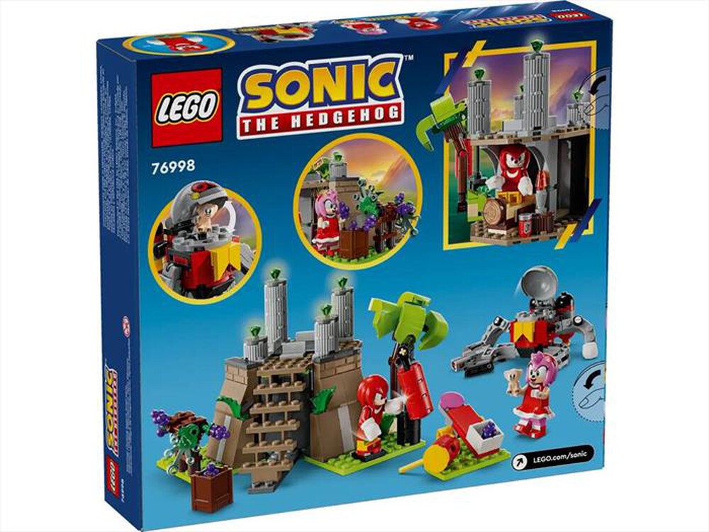 "LEGO - Knuckles e il Santuario del Master Emerald - 76998-Multicolore"
