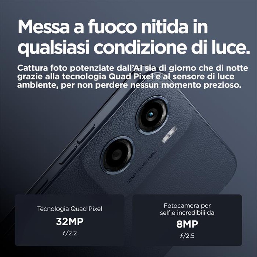 "MOTOROLA - Smartphone MOTO E15 2/64-Blue"