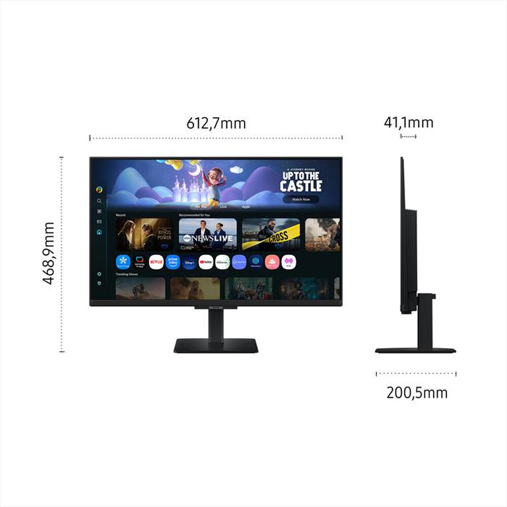 Immagine del prodotto SAMSUNG - Monitor LCD 27" M5 - M50F-Black