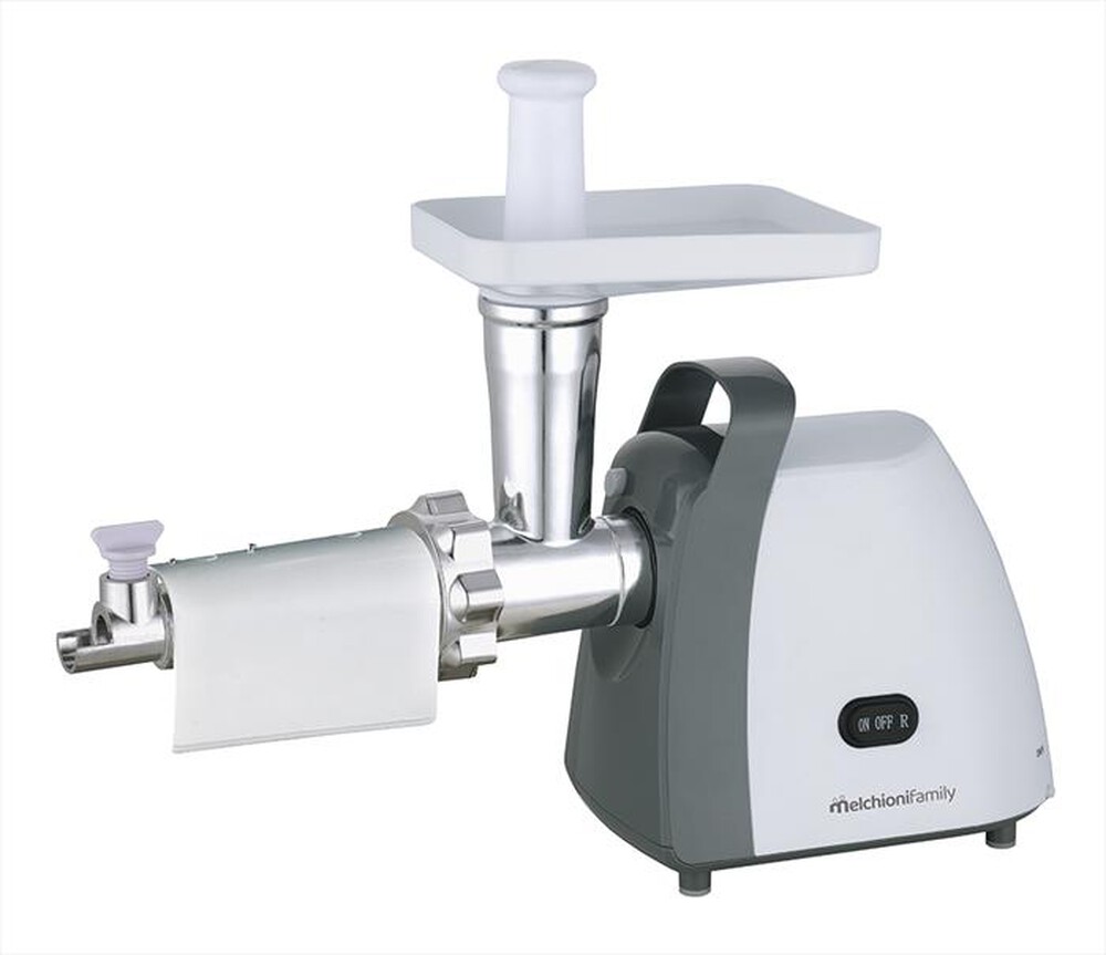 "MELCHIONI FAMILY - Tritacarne TRITONE-Argento/bianco"