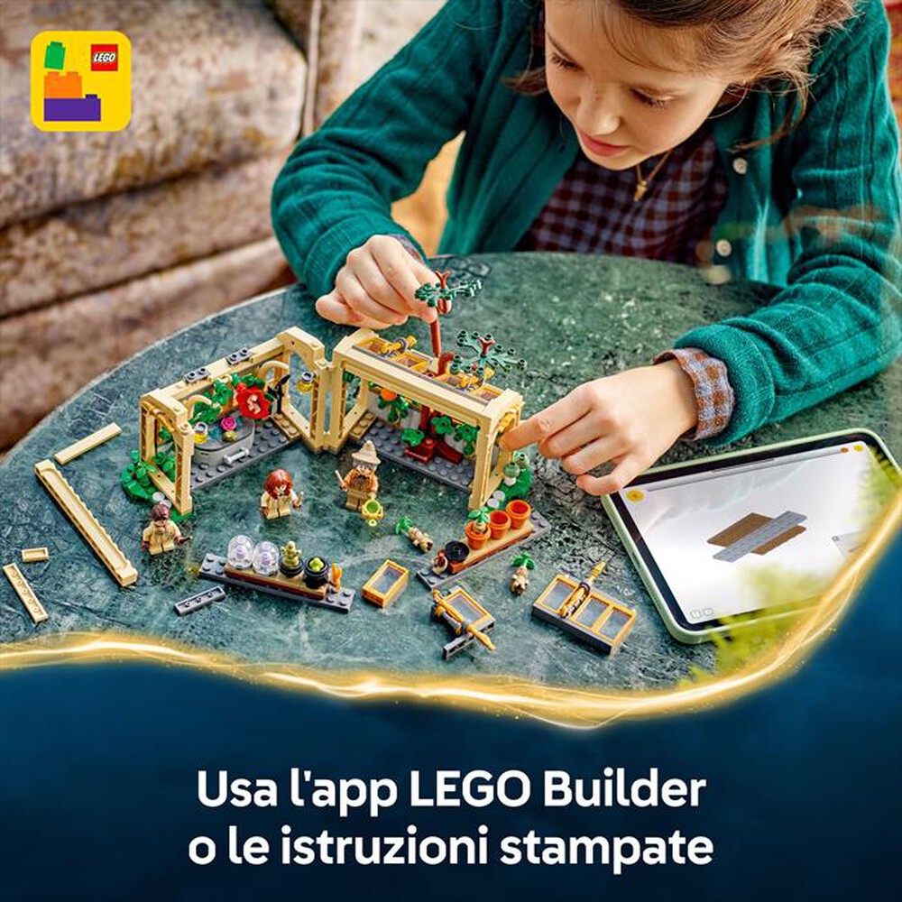 "LEGO - 76445 CASTELLO DI HOGWARTS: LEZIONE DI ERBOLOGIA-,"