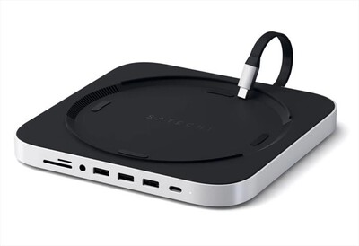 BELKIN - SUPPORTO CON HUB IN ALLUMINIO PER MAC MINI-argento