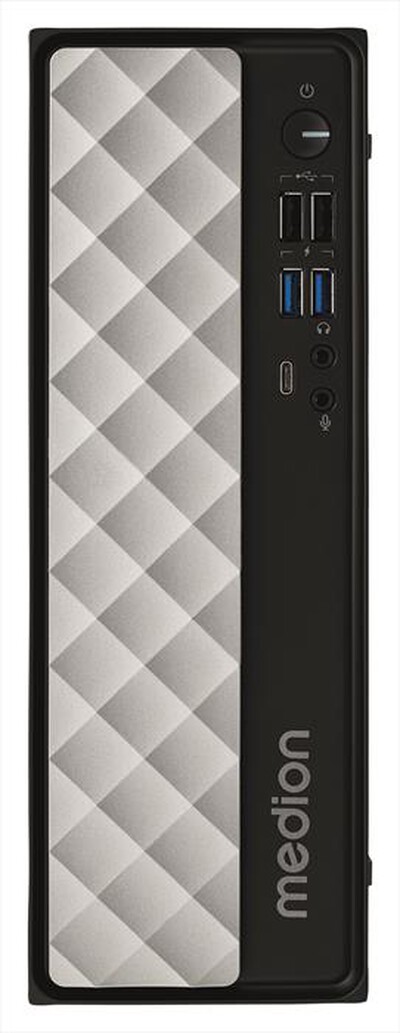 MEDION - Desktop AKOYA T80-Black/Silver