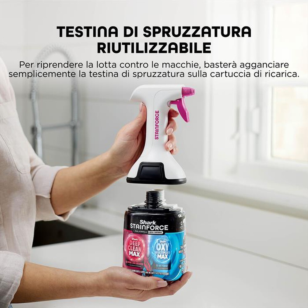 Immagine del prodotto SHARK - SET 2 RICARICHE 500ML&nbsp;STAINFORCE FORMULA DOPPIA-Nero