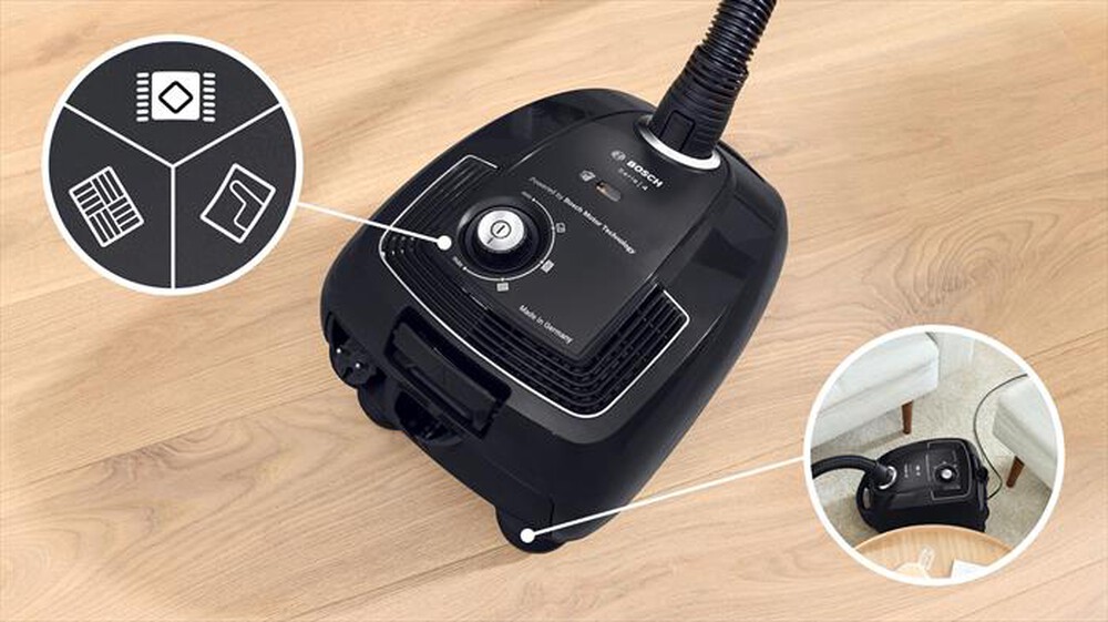 "BOSCH - Aspirapolvere con sacco SERIE 4 BGB38BA1"