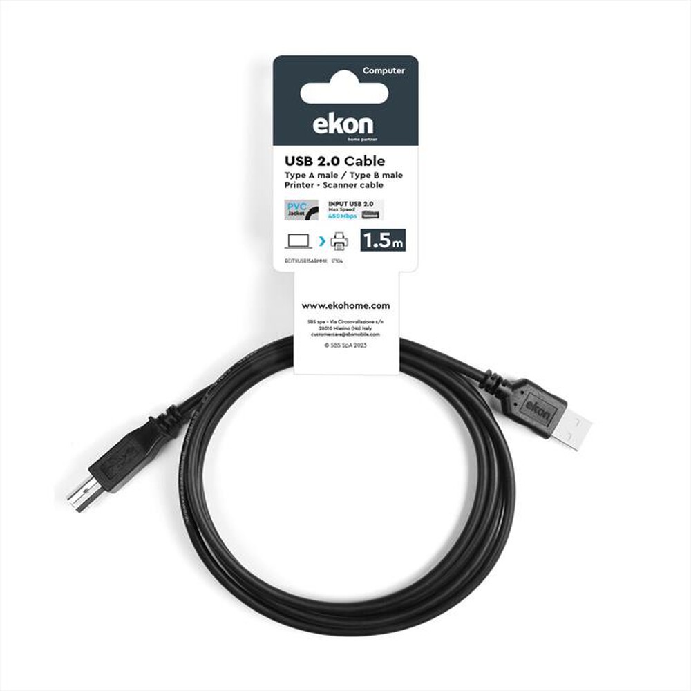 "SBS - ECITXUSB15ABMMK-nero"