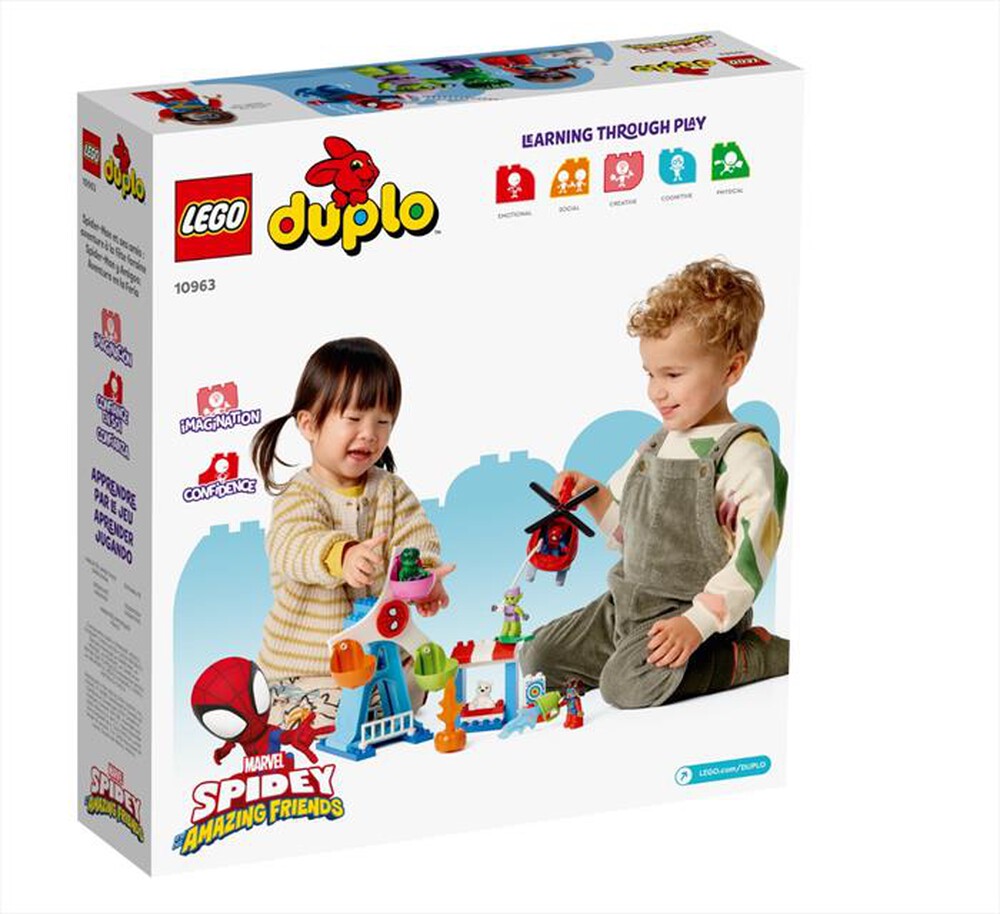 "LEGO - DUPLO SPIDERMAN E I SUOI AMICI AL LUNA PARK- 10963"