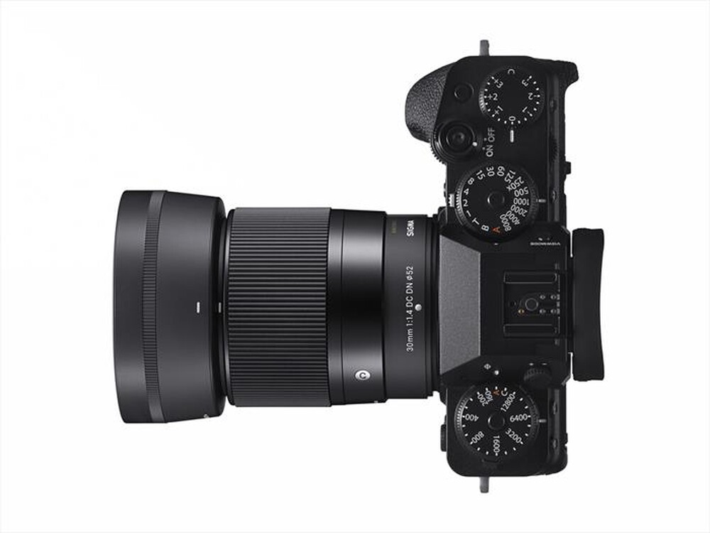 "SIGMA - OB.30MMF/1.4 (C)DC DN, FUJI X-MOUNT-NERO/SILVER"