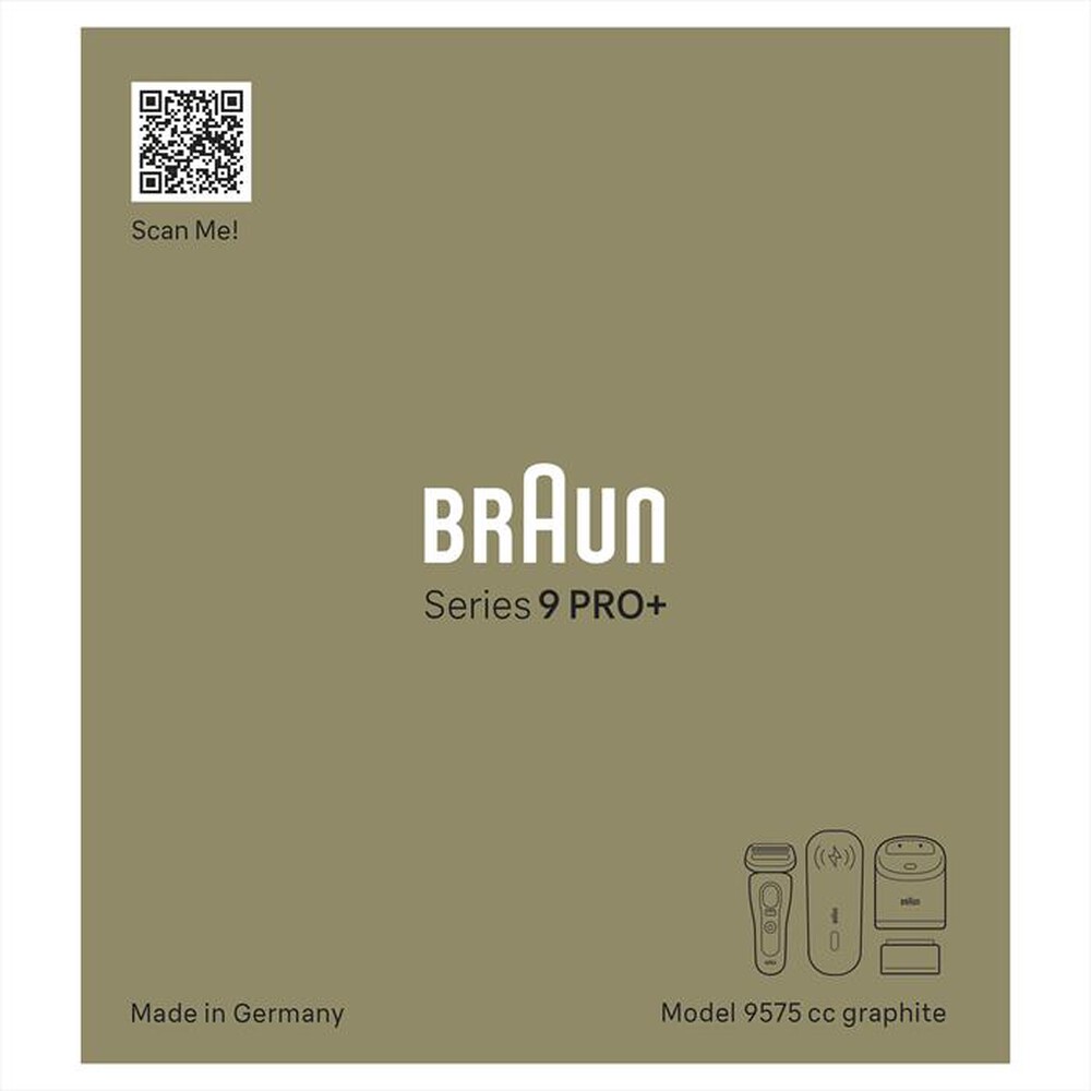 "BRAUN - Rasoio SERIES 9 PRO+-Grafite"
