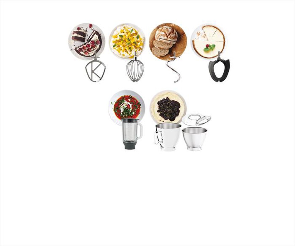 "KENWOOD. - Planetaria Titanium Chef Baker XL KVL85.124SI-Silver"