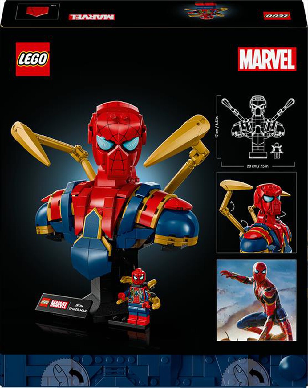 Immagine del prodotto LEGO - 76326 BUSTO DI IRON SPIDER-MAN-,