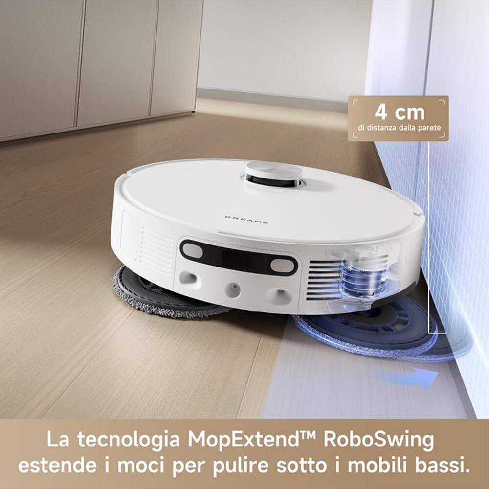 "DREAME - Robot L10s Ultra Gen2 Combo VM Extra Bags-Bianco / Argento"