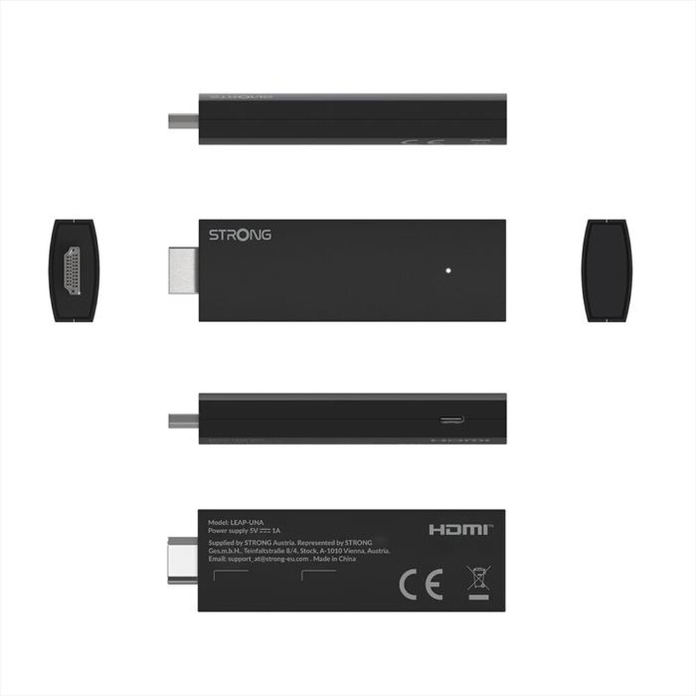 "STRONG - Android TV Stick 2K UHD LEAP-UNA-NERO"