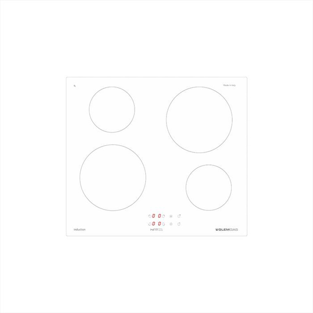 Immagine del prodotto GLEM GAS - Piano cottura induzione GTI640LWH 57,6 cm-BIANCO