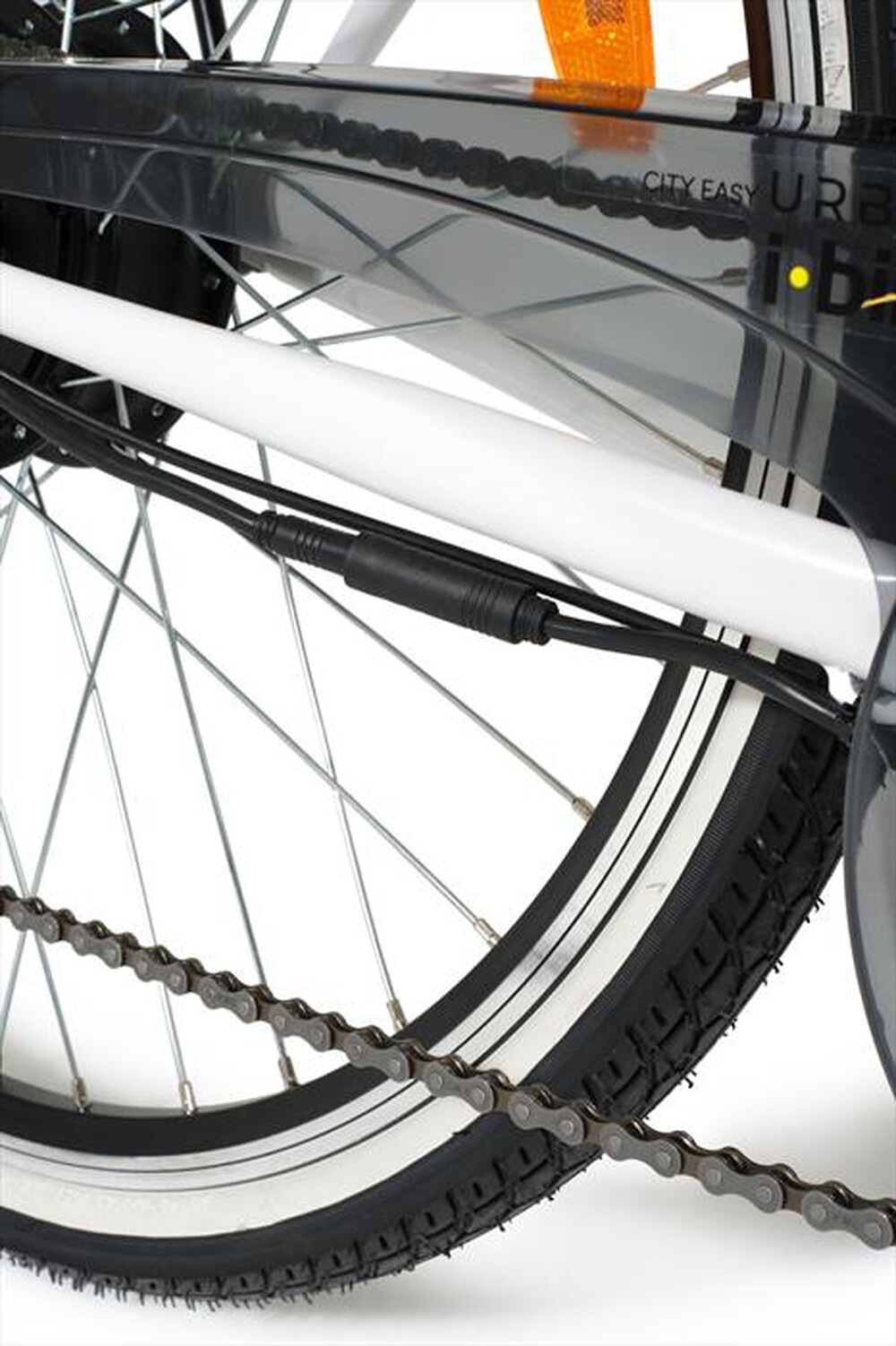 "IBIKE - City bike CITY EASY COMFORT-BIANCO"