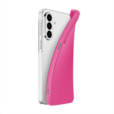 CELLULARLINE - Custodia in TPU morbido soft touch per Galaxy A27-Rosa