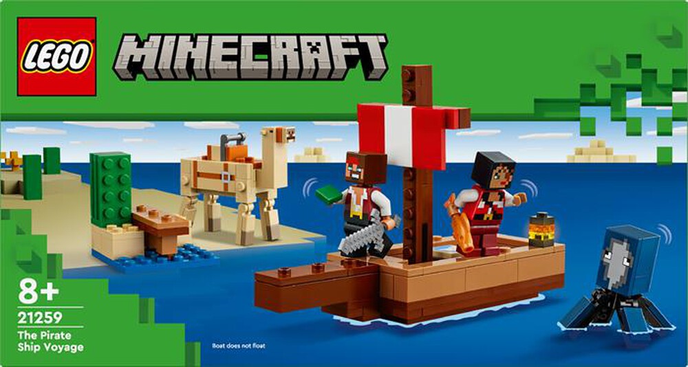 Immagine del prodotto LEGO - MINECRAFT Il viaggio del galeone dei pirati 21259