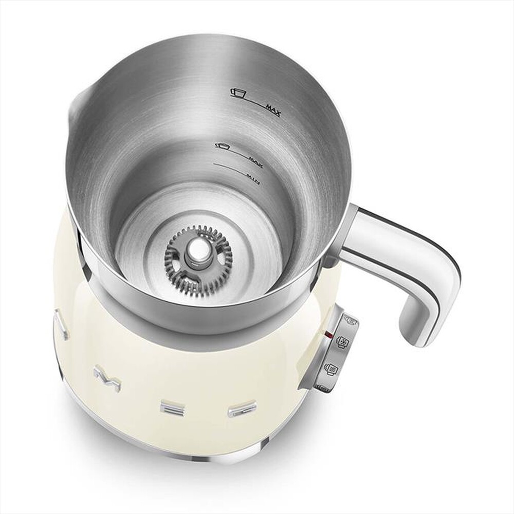 "SMEG - Montalatte a induzione MFF11CREU-Panna"