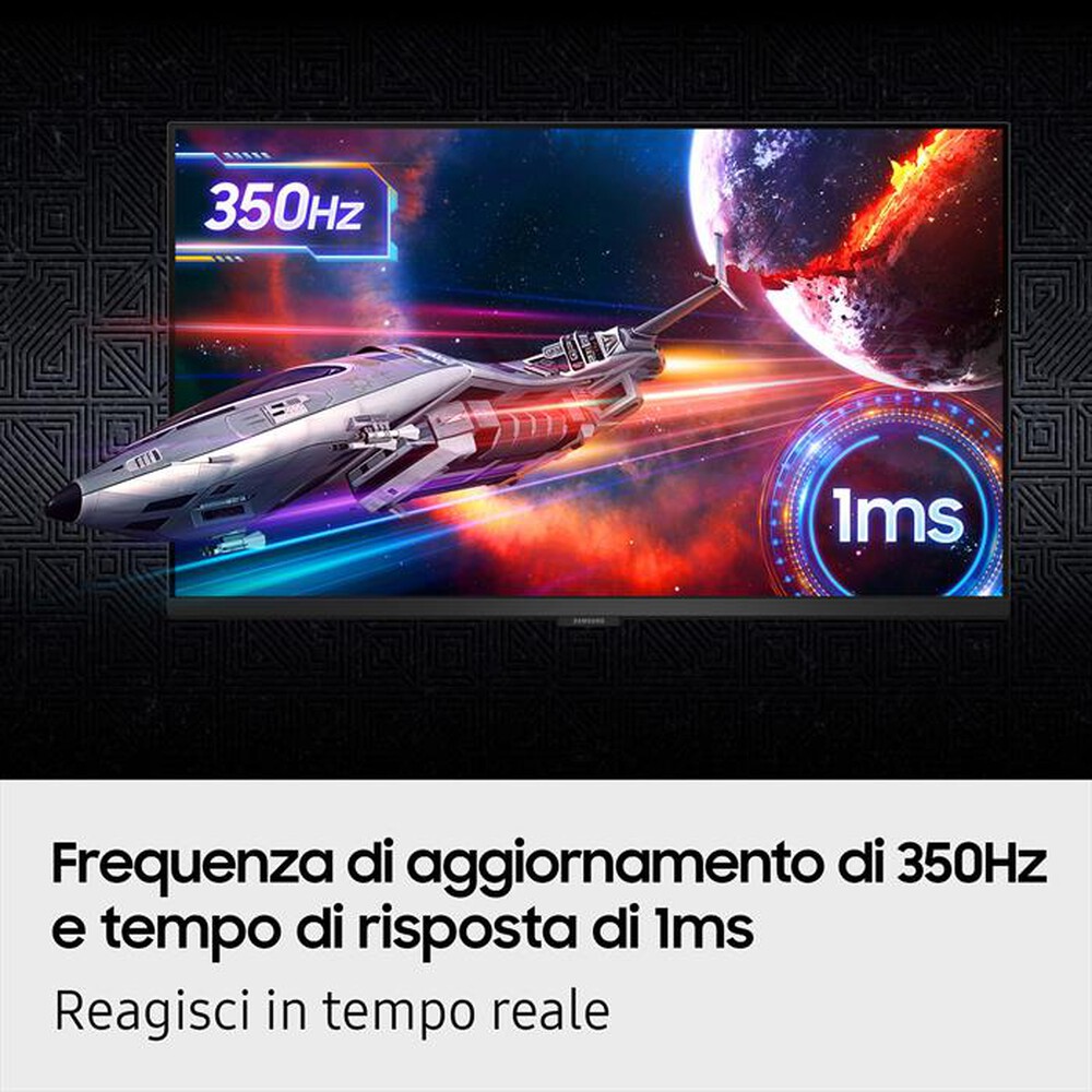 Immagine del prodotto SAMSUNG - MONITOR GAMING ODYSSEY G6 - G60F 27"-Black
