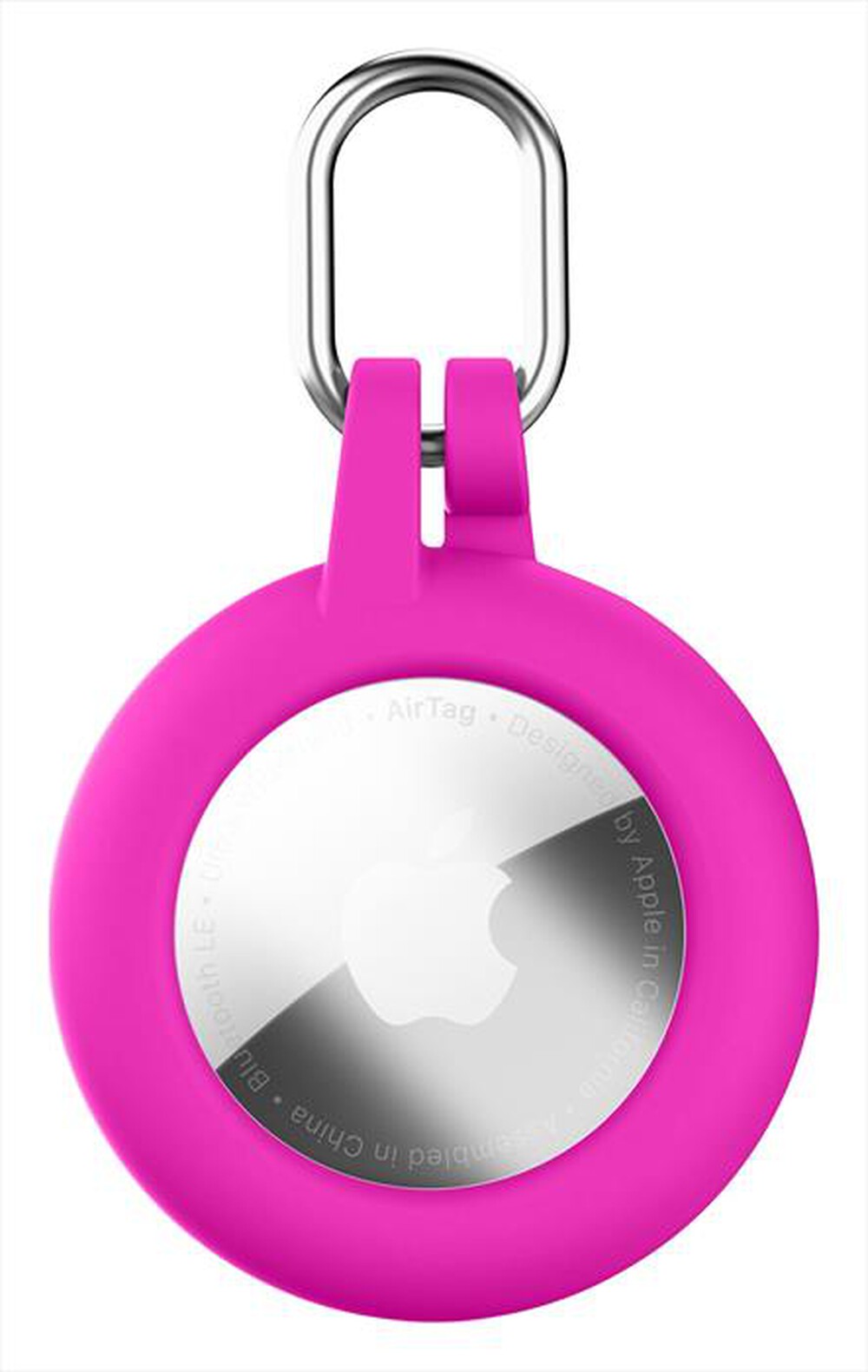 Immagine del prodotto CELLULARLINE - Custodia in silicone AirTag e Tracy Tag SOFT SHELL-Rosa