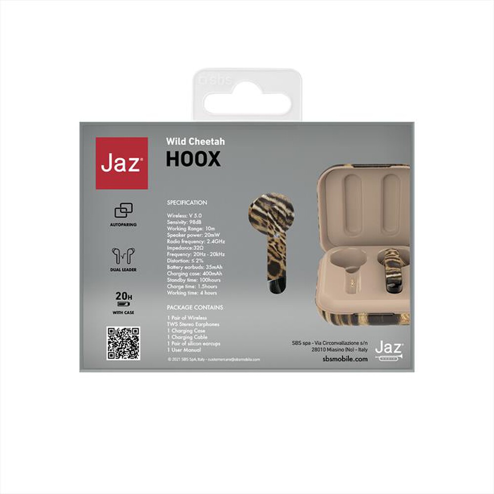 Immagine del prodotto SBS - TEJZEARHOOXBTLEO-Leopardato