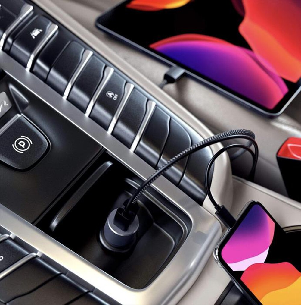 "SATECHI - ADATTATORE PER CARICABATTERIE DA AUTO PD TYPE-C 72-SPACE GREY"