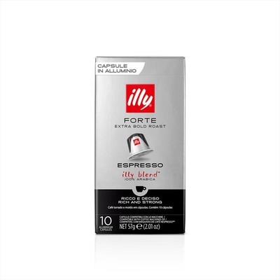 ILLY - 10 CAPSULE COMPATIBILI NESPRESSO FORTE