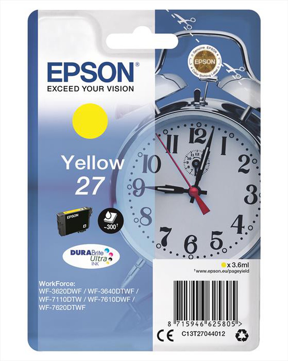 "EPSON - C13T27044022-Giallo"