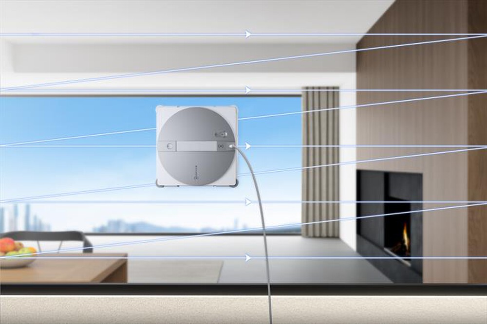 Immagine del prodotto ECOVACS - WINBOT W3 OMNI EU-Argento, Bianco