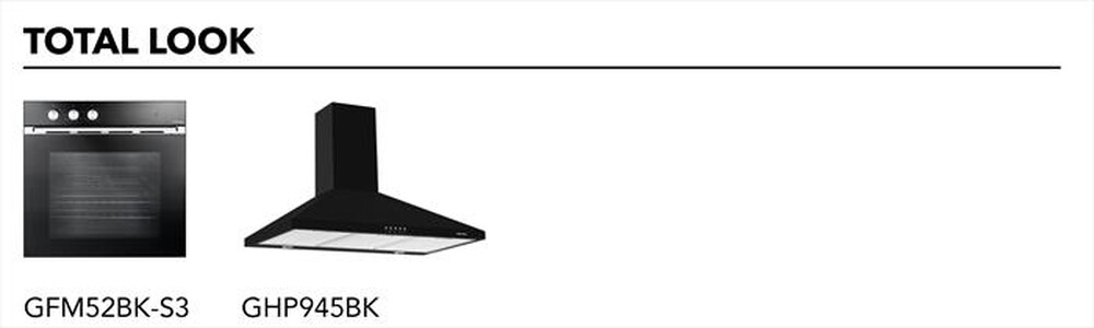Immagine del prodotto GLEM GAS - Piano cottura a gas GT955TF 5 fuochi 86cm