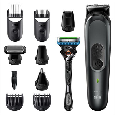 BRAUN - MGK7321-NERO/GRIGIO METALLIZZATO