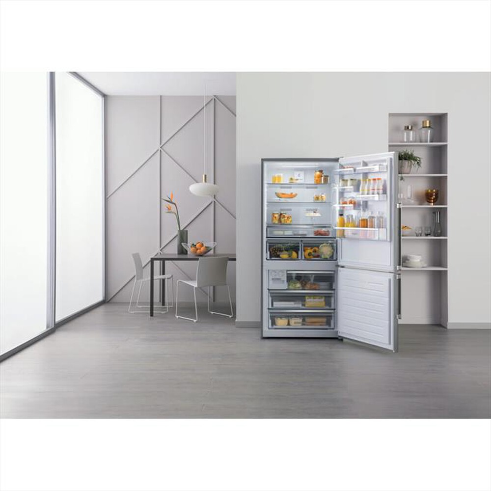 "WHIRLPOOL - Frigorifero combinato W84BE 72 X 2 Classe E"