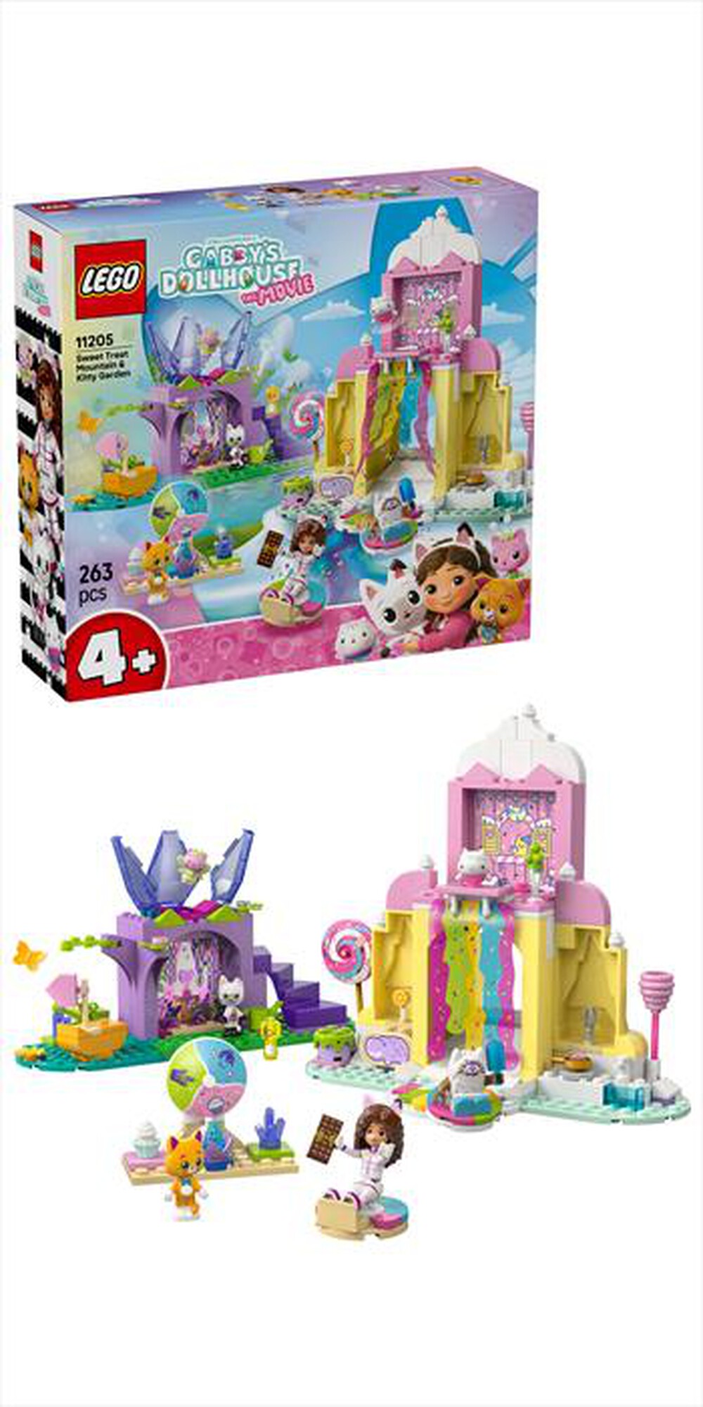 Immagine del prodotto LEGO - GABBY'S DOLLHOUSE Dolce montagna e Giardino 11205