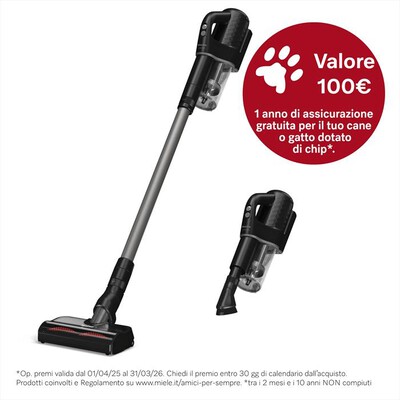 MIELE - Scopa elettrica DUOFLEX HX1 CAT & DOG-Nero