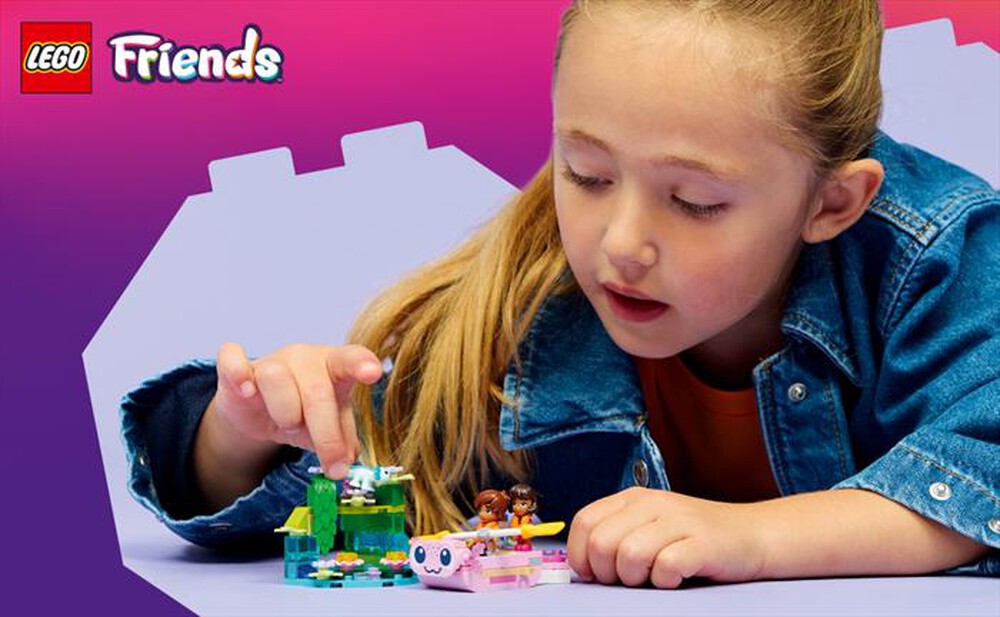 Immagine del prodotto LEGO - FRIENDS Barca d&rsquo;avventura Axolotl - 42681