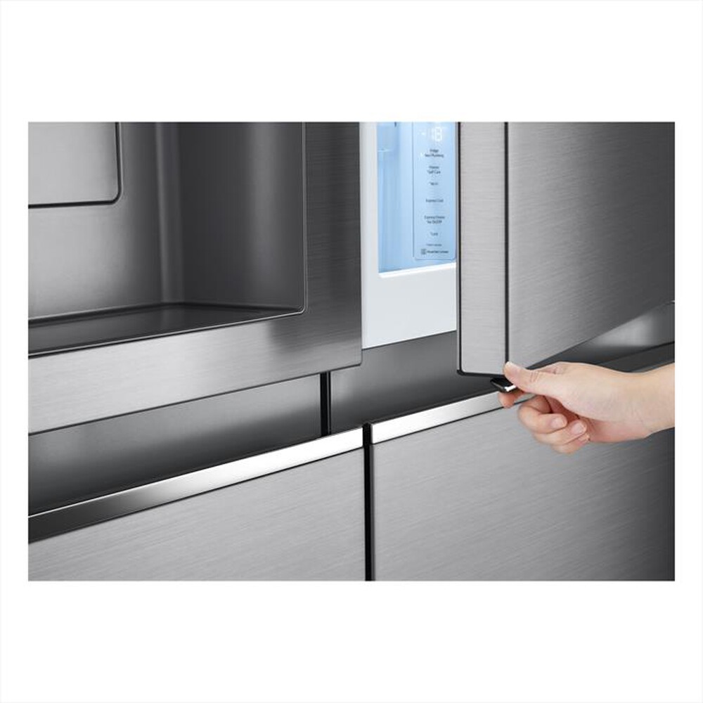 "LG - Frigorifero side by side GSJV91PZAE Classe F-Inox Premium"