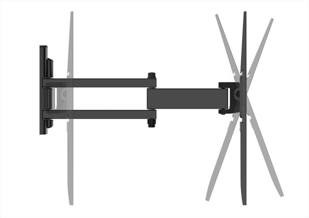 Immagine del prodotto MELICONI - Supporto TV FLATSTYLE FDR600 IT-Metallo, nero