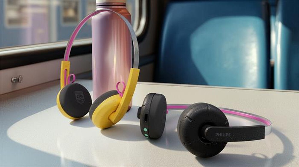 Immagine del prodotto PHILIPS - Cuffie wireless on-ear Moving Sound TAMS1BK/00-Black