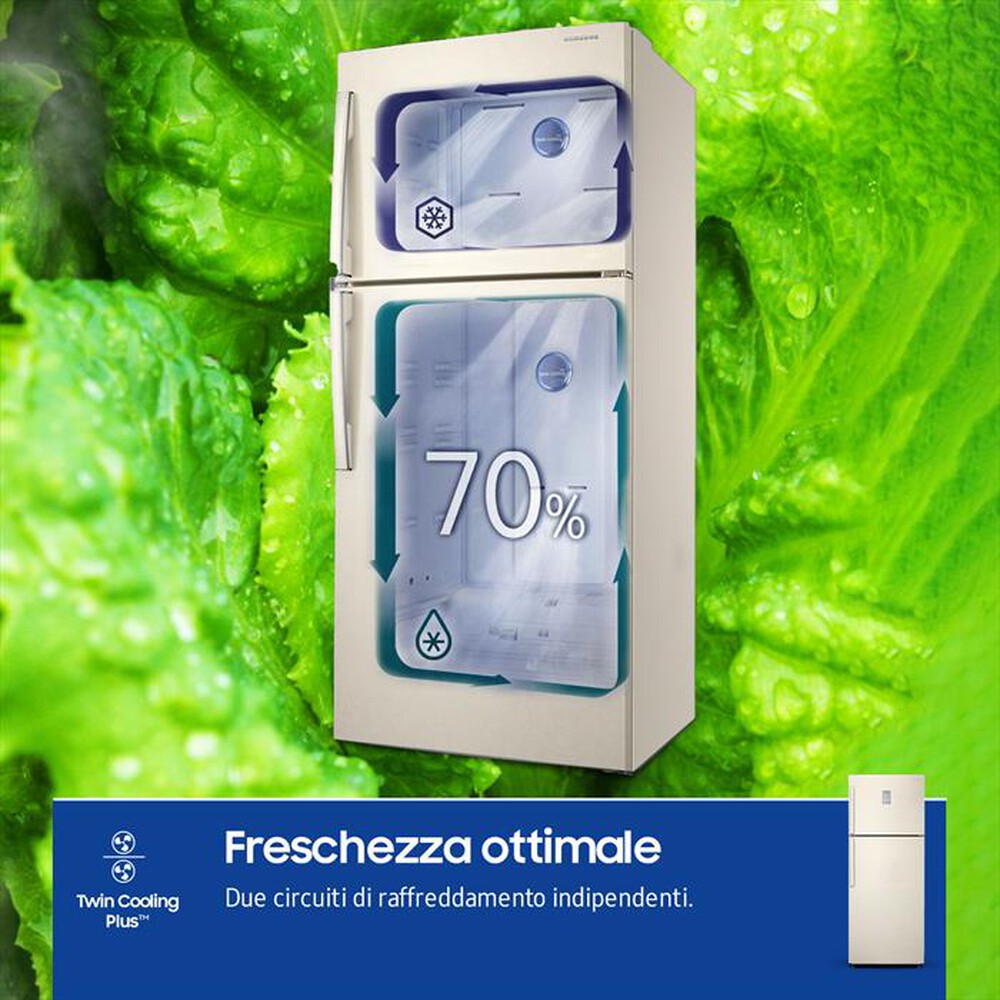 Immagine del prodotto SAMSUNG - Frigorifero 2 porte RT50K6335EF Classe F 516lt-SABBIA