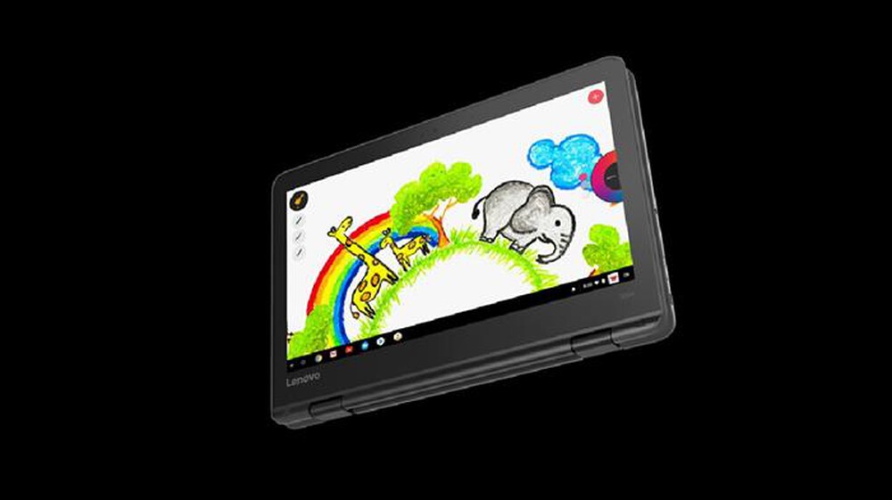 "LENOVO - 300E CHROMEBOOK 2ND GEN AST-Black"