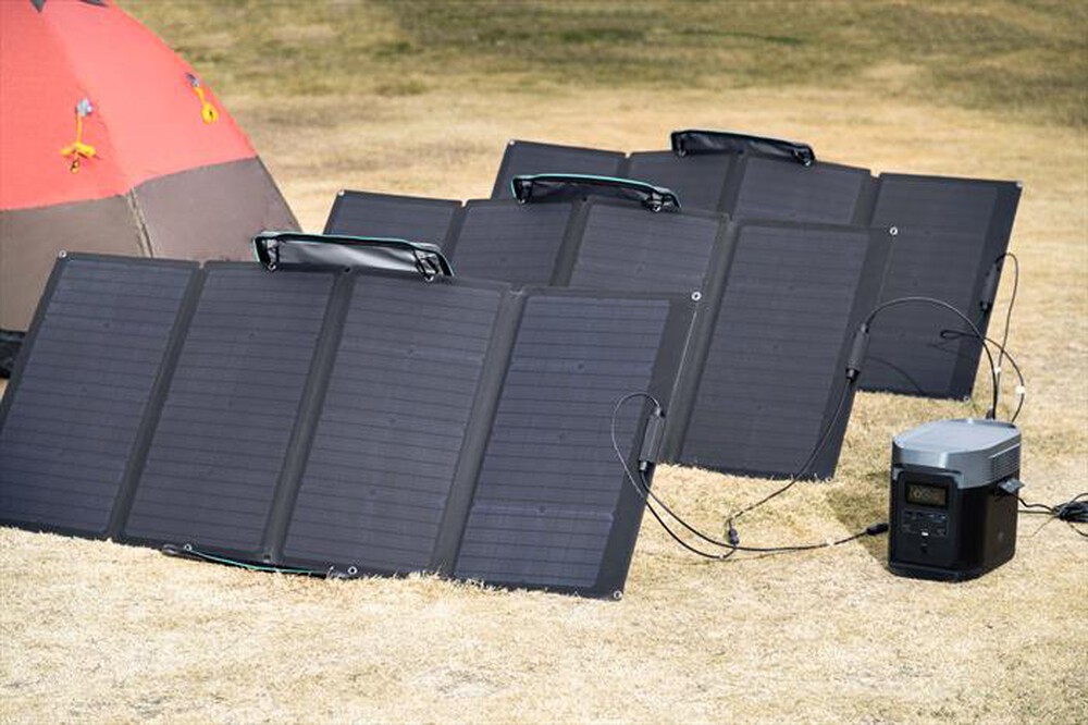 "ECOFLOW - Pannello solare portatile 160W-nero"