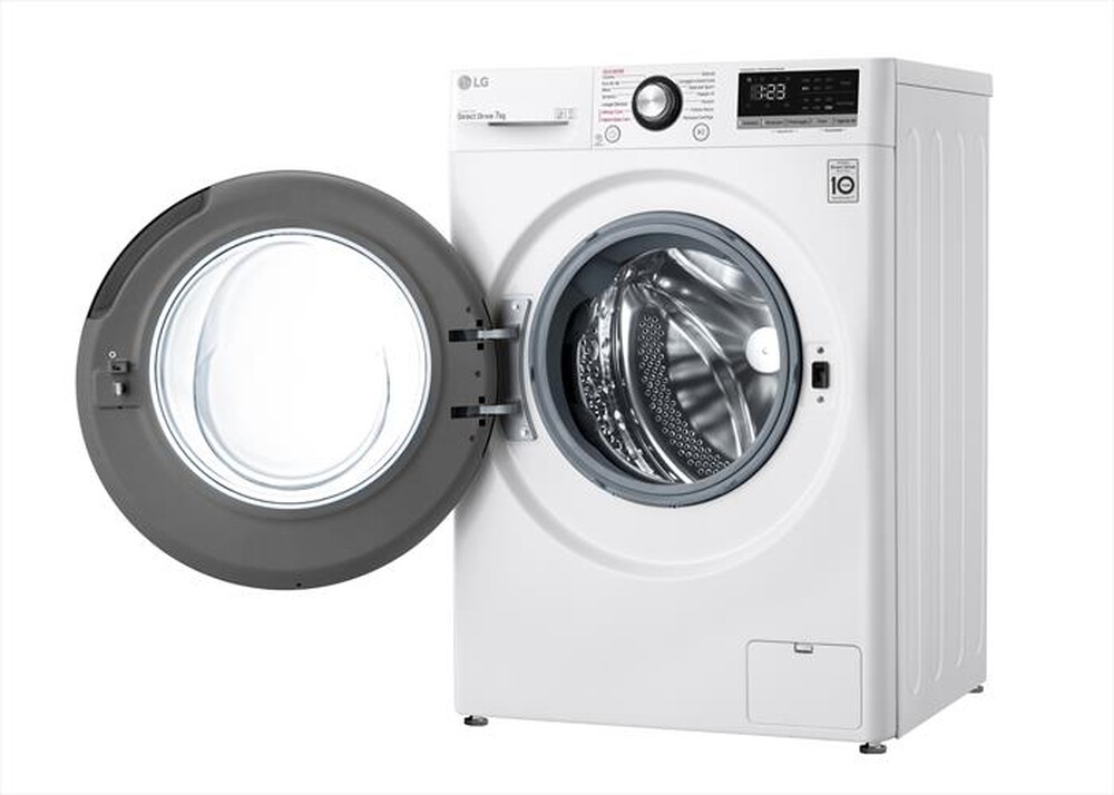 "LG - Lavatrice F2WV3S7S6E 7 Kg Classe D-White"