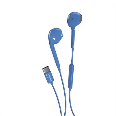 SBS - Auricolare Semi in ear MHEARSETTYCB-Blu
