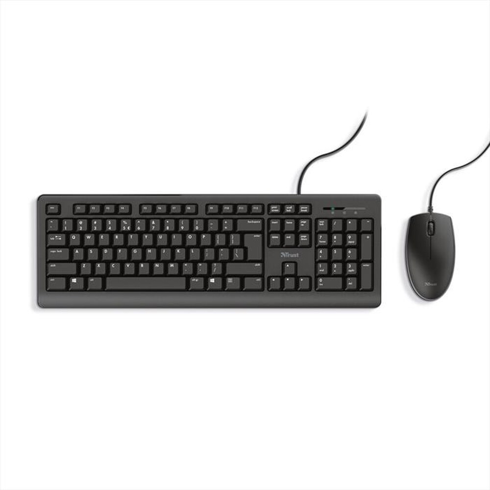 "TRUST - PRIMO KEYBOARD AND MOUSE SET IT-Black"